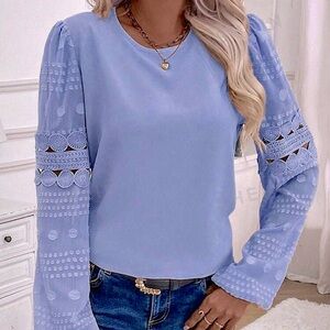 Women’s Dusty Blue Blouse